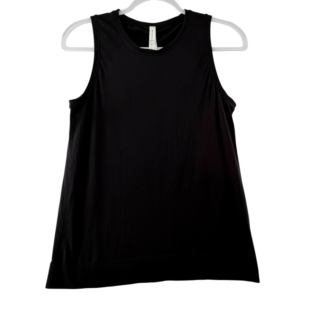 Athleta In Motion Tank Camisole In Motion Seamless Womens Small Black Sleeveless